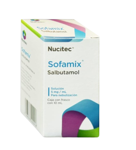 SOFAMIX SALBUTAMOL 0.5 MG/ML FAM CAJ/1