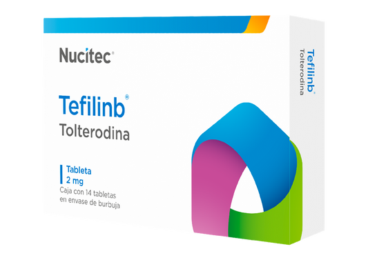 TELFINIB  TOLTERODINA 2 MG C/14 TABS 2 MG