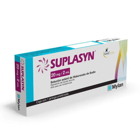 SUPLASYN HIALURONATO DE SODIO 20MG/ 2 ML CAJ/( 1 JGP