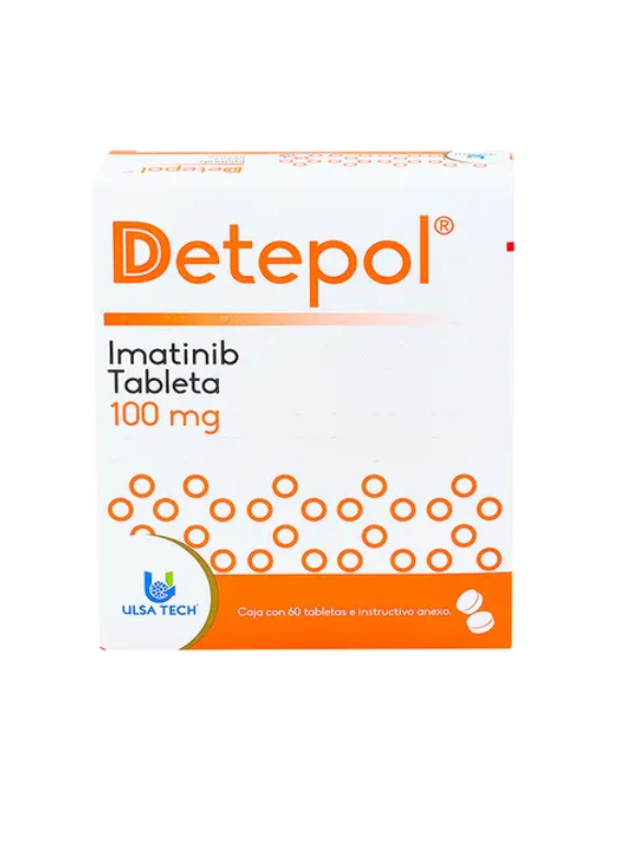 DETEPOL IMATINIB 100 MG TAB CAJ C/ 60