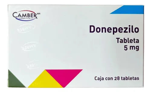 DONEPECILO 5 MG CAMBER CON 28