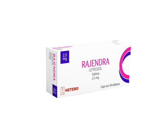 RAJENDRA LETROZOL 2.5 MG CAJ/30 TAB