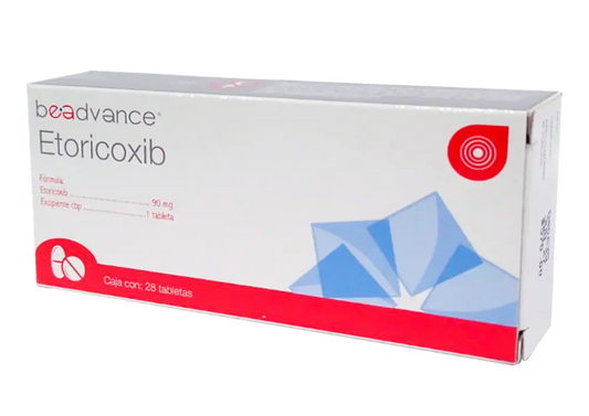 ETORICOXIB BEADVANCE 90 MG CAJ/28 TAB