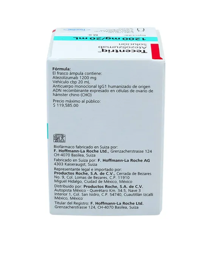 TECENTRIQ ATEZOLIZUMAB 60 MG / ML FAM CAJ/1