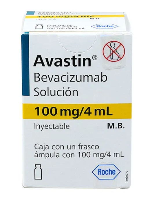 AVASTIN BEVACIZUMAB 100 MG/4 ML 1 FAM C/4 ML