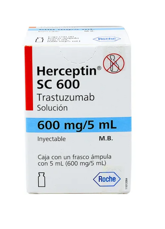 HERCEPTIN TRASTUZUMAB SC 600MG FAM 5ML CAJ C/1