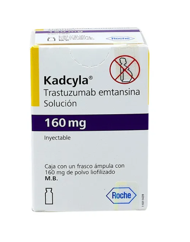 KADCYLA TRASTUZUMAB EMTANSINA LIOF 160MG F A CAJ C/8ML