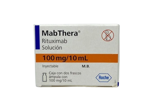 MABTHERA RITUXIMAB 100 MG FAM CAJ/2