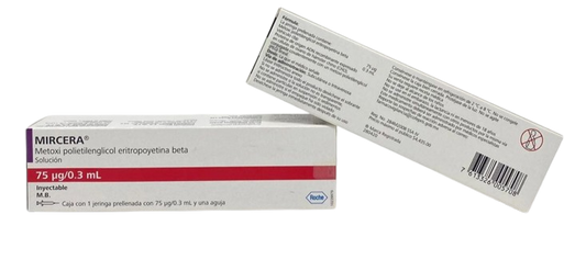 MIRCERA METHOXIPOLYETHYLENE ERYTHROPOIETIN BETA 75MCG/3ML JGP BOX C/1