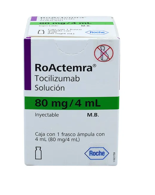 ROACTEMRA TOCILIZUMAB 80 MG/4 ML 1 FAM C/4 ML
