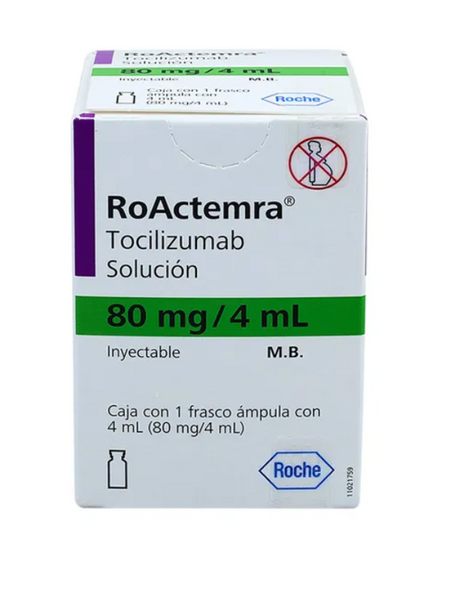 ROACTEMRA TOCILIZUMAB 80 MG/4 ML 1 FAM C/4 ML