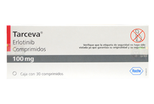 TARCEVA ERLOTINIB 100MG COM CAJ C/30