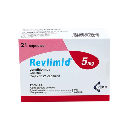 REVLIMID LENALIDOMIDA 5MG CAP CAJ C/21
