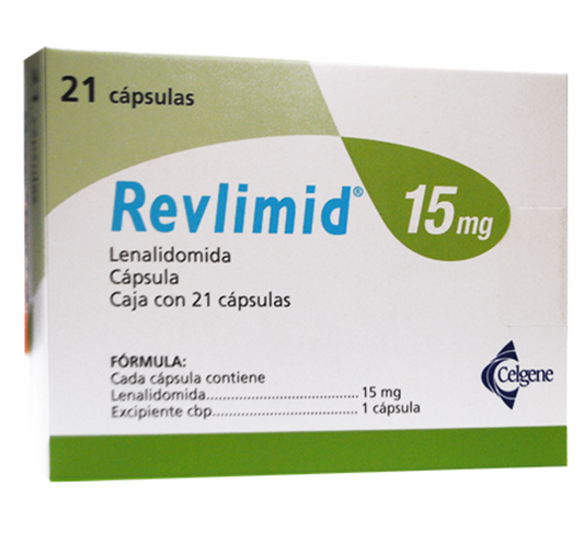 REVLIMID LENALIDOMIDA 15MG CAP CAJ C/21