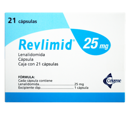 REVLIMID LENALIDOMIDA 25MG CAP CAJ C/21