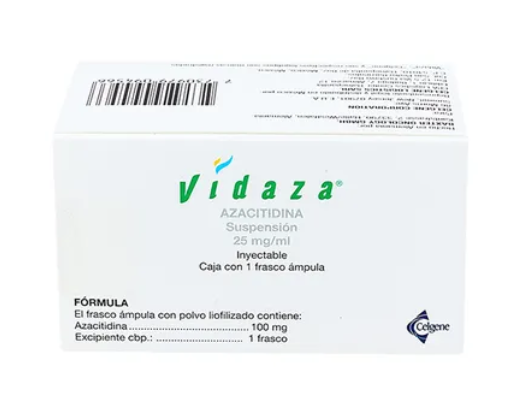 VIDAZA AZACITIDINA 25MG/ML 100MG FAM CAJ C/1