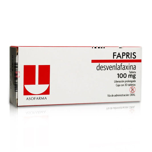 FAPRIS DESVENLAFAXINA  100MG - .TAB. - 30
