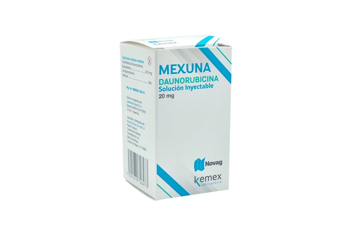 Mexuna Daunorubicina 20mg