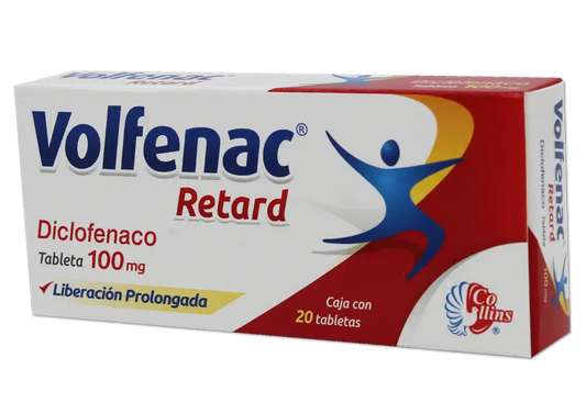 VOLFENAC RETARD DICLOFENACO 100 MG C/20