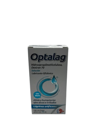 OPTALAG LUBRICANTE OFTALMICO FRASCO CON 15 ML