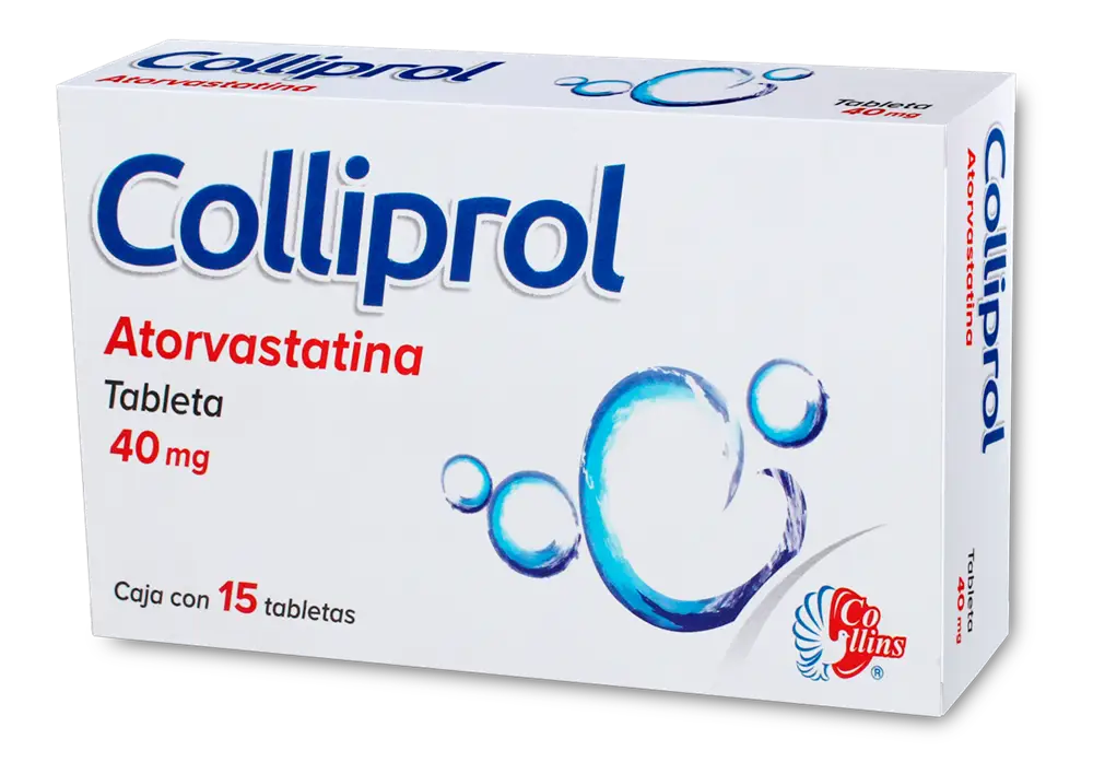 COLLIPROL ATORVASTATINA 40 MG CON 15 TAB