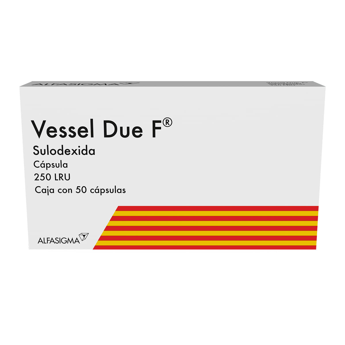 VESSEL DUE F  SULODEXDA 250 LRU  - .CAP. - 50
