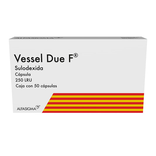VESSEL DUE F  SULODEXDA 250 LRU  - .CAP. - 50