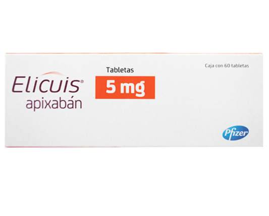 ELICUIS APIXABAN 5MG TAB CAJ C/60