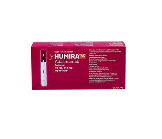 HUMIRA AC ADALIMUMAB 40 MG/0.4 ML 1 JGP AUTOINYECTOR C/0.4 ML