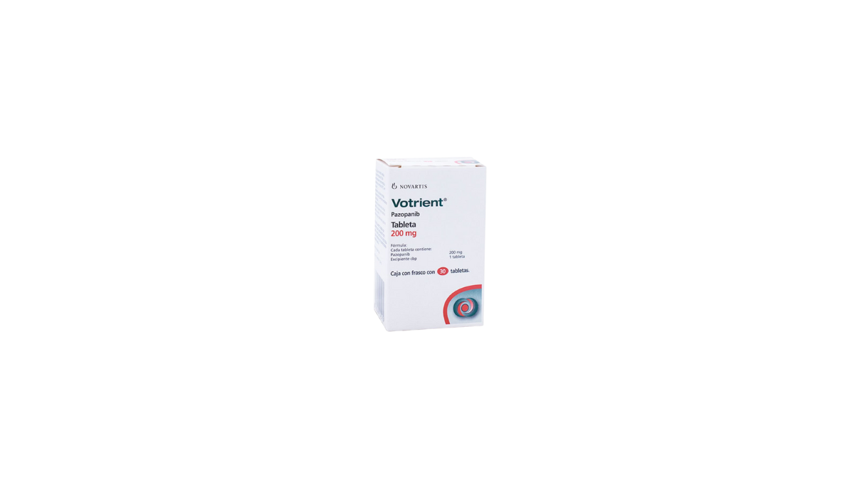 VOTRIENT PAZOPANIB 200MG TAB CAJ C/30