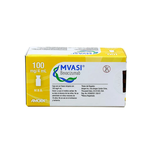 MVASI BEVACIZUMAB 100 MG/ 4 ML SOL FCO AMP CAJ C/1