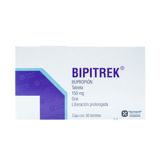 BIPITREK  BUPROPION 150 MG CAJ/ 30 CAP