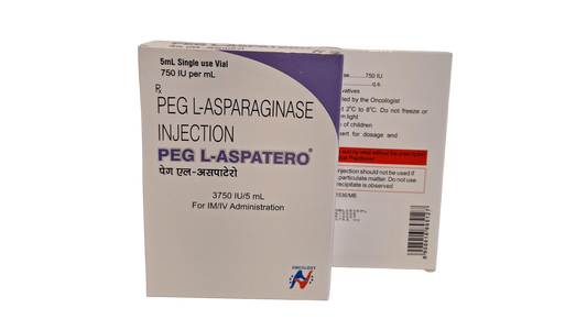 PEG L-ASPATERO PEGASPARGASA 3750 UI/5 ML CAJ/1 FAM