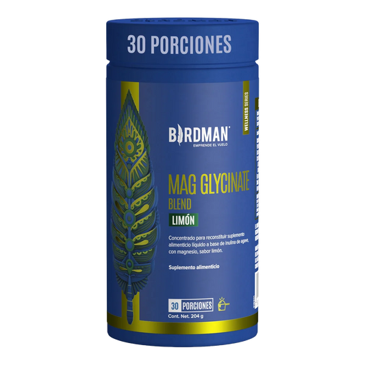 Mag Glycinate Blend - Glicinato y Citrato de Magnesio - Sabor Limón 204 g