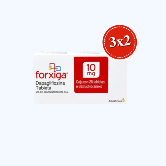 FORXIGA DAPAGLIFOZINA 10 MG TAB CAJ/28