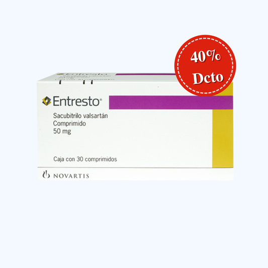 ENTRESTO SAUBITRILO VALSARTAN 50 MG TAB CAJ/30
