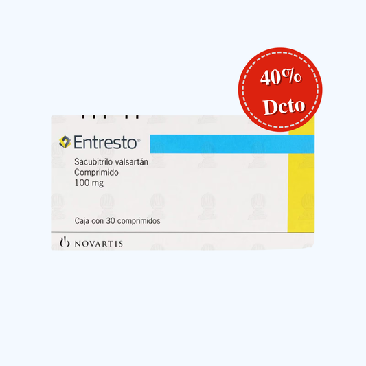 ENTRESTO SAUBITRILO VALSARTAN 100 MG TAB CAJ/60