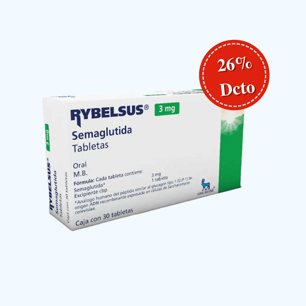 semaglutide tabletas precio Rybelsus Semaglutida 14 mg 3 cajas con 30  32004 Rybelsus 7mg 30 Tabletas |