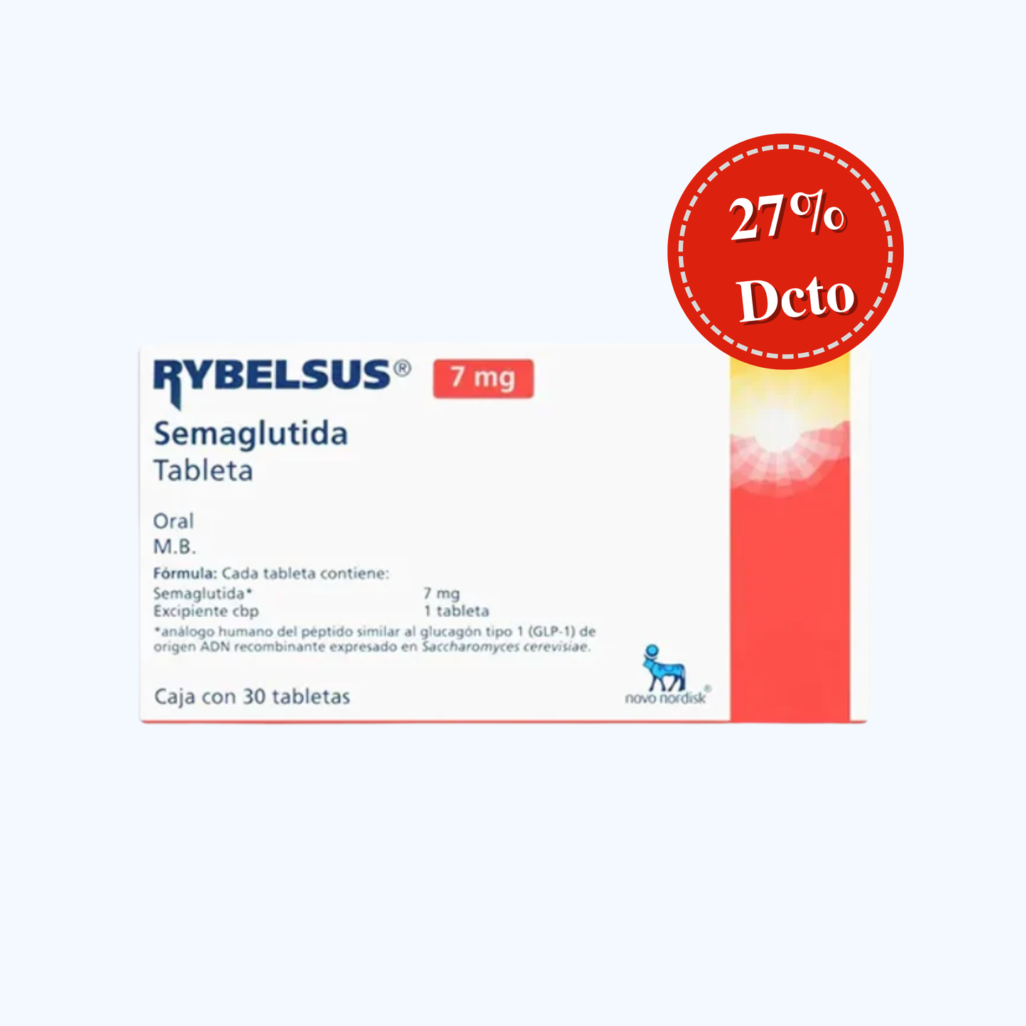 RYBELSUS SEMAGLUTIDA 7 MG TAB CAJ/30