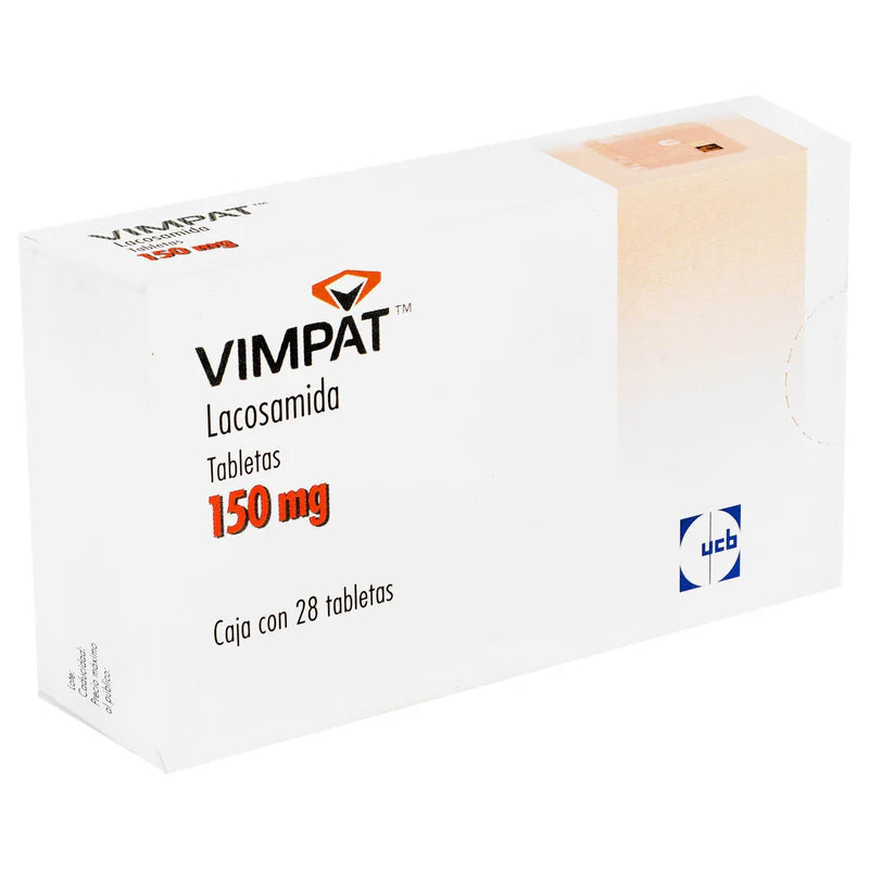 VIMPAT LACOSAMIDA 150MG TAB CAJ C/28