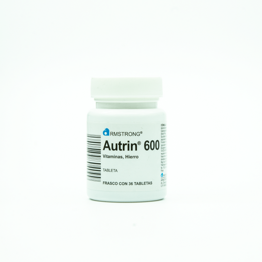 AUTRIN 600MG FRASCO C/36 TABS