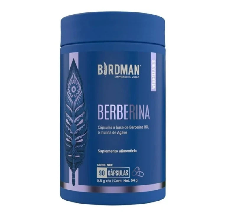 Berberina HCL 180 cápsulas