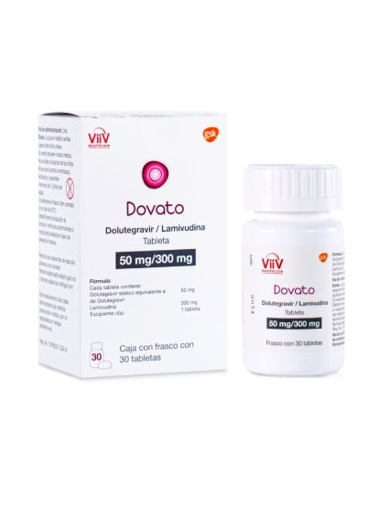 DOVATO Dolutegravir/Lamivudina 50 MG/ 300 mg caj/30 tab