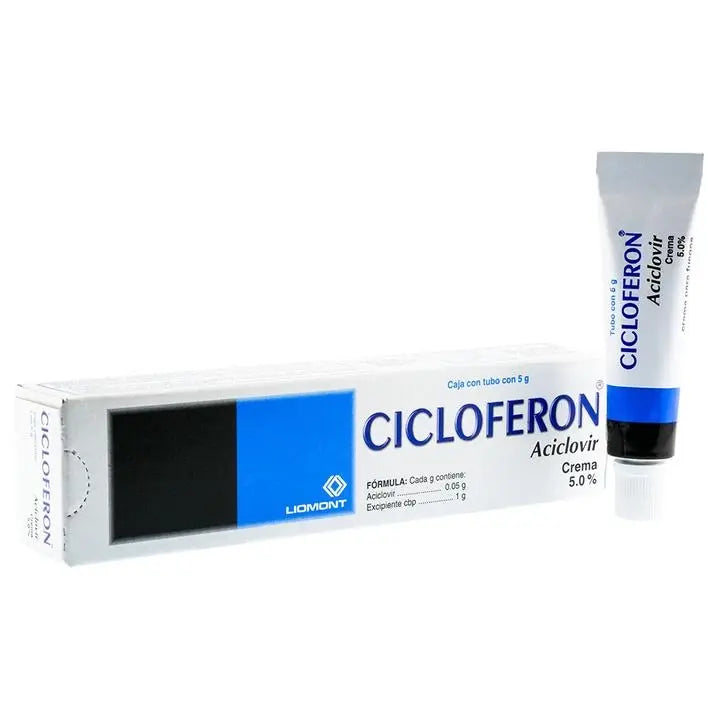CICLOFERON CMA ACICLOVIR .5% CAJ C/2 G.