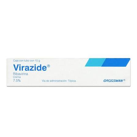 VIRAZIDE CMA. RIVABIRINA  7.5% CAJA C/TUBO C/15 G.