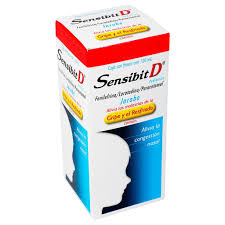 SENSIBIT D FENILEFRINA/ LORATADINA/PARACETAMOL 33.3 MG/ 16.66MG/3200 MG/ 100 ML CAJ/120 ML