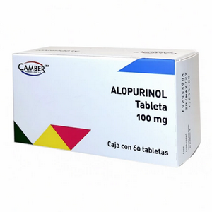 ALOPURINOL CAMBER 100 MG Caj/ 60 tab